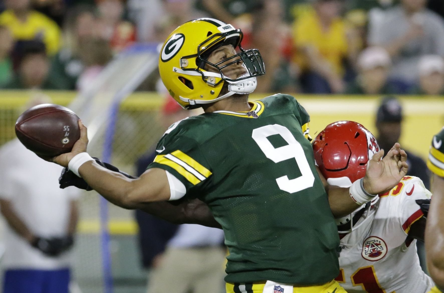 Packers 27, Chiefs 20